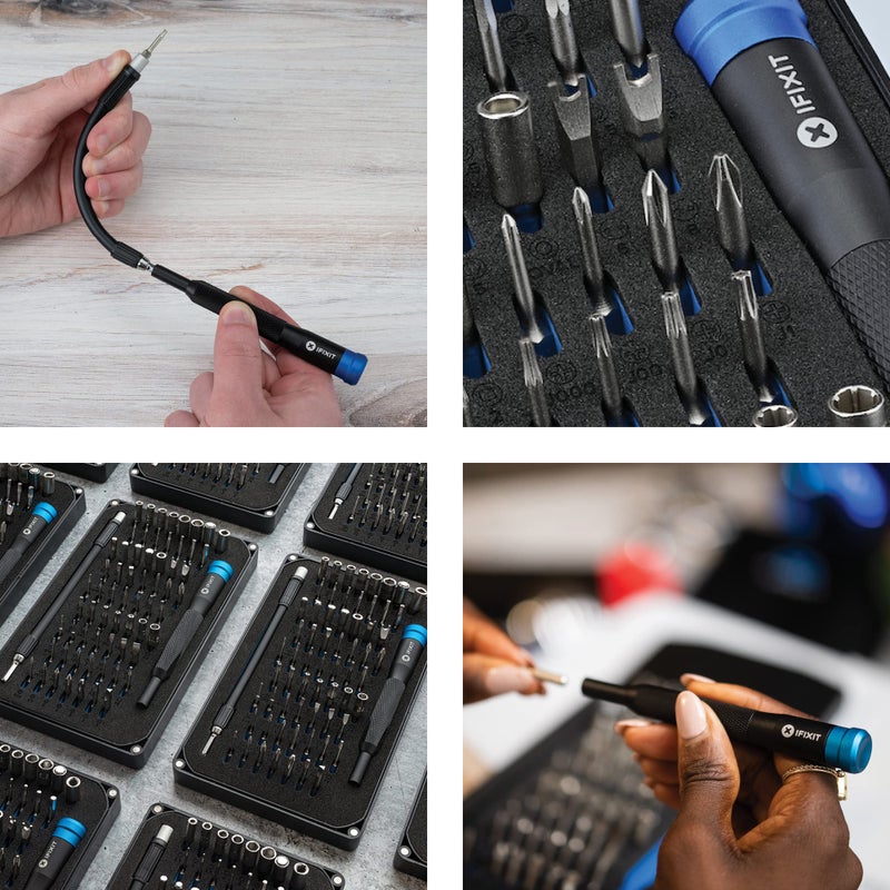 آي فكس إت مجموعة أدوات التشغيل iFixit Mako - مجموعة 64 لقمة دقيقة لإصلاح الإلكترونيات - Image 4